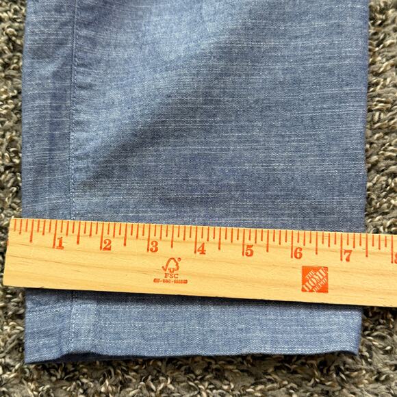 Talbots Plus Ankle Pants Plus Tapered 14W Blue‎ - Picture 9 of 9